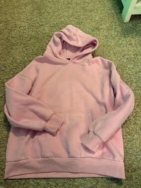 Light Pink Pullover Hoodie